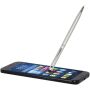 Ore aluminium balpen met stylus (blauwe inkt) - Zilver