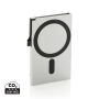 Standard aluminium RFID magnetic telefoon kaarthouder, zilver