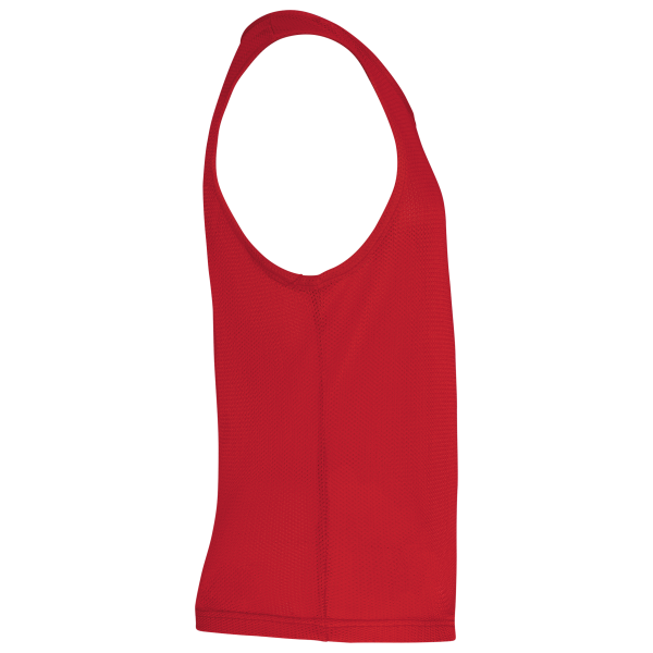 Licht trainingshesje van mesh kids Sporty Red 6/10 jaar Licht trainingshesje van mesh kids Sporty Red 6/10 jaar