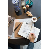 A5 kurken notitieboek incl. touchscreen pen, bruin