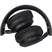 Loop Bluetooth® koptelefoon van gerecycled plastic - Zwart
