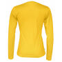Cottover Gots T-shirt Long Sleeve Lady yellow XS