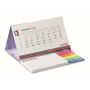 Bureaukalender met zachte kaft, markers en memoblokje