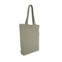 Shopper van verwassen katoen Washed Green Clay One Size