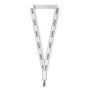 Polyester lanyard met reflecterende draden