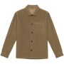 Ecologisch ribfluweel herenjasje washed dark camel M