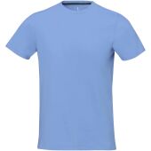 Nanaimo heren t-shirt met korte mouwen - Lichtblauw - 3XL