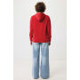 IQONIQ Yengo recycled katoen hoodie met steekzakken, rood (L)