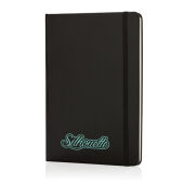 A5 hardcover notitieboek, zwart