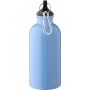 Gerecyclede roestvrijstalen enkelwandige fles (400 ml) Sable zwart