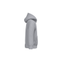 Kindersweater met capuchon Oxford Grey 4/6 jaar
