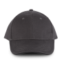 Orlando - 6 panel cap Dark Grey / Black One Size Orlando - 6 panel cap Dark Grey / Black One Size