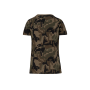 Dames-t-shirt camo korte mouwen Olive Camouflage XS