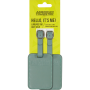 American Tourister Ta Luggage Tag X2