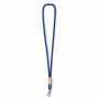 Polyester koord-keycord met bamboe plaatje