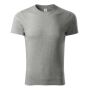 T-shirt unisex Paint dark grey melange 4XL