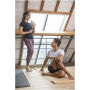 Borax Heren T-shirt met korte mouwen, cool fit, GRS gerecycled - Zwart - XS