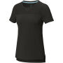 Borax Dames T-shirt met korte mouwen, cool fit, GRS gerecycled - Zwart - XL Borax Dames T-shirt met korte mouwen, cool fit, GRS gerecycled - Zwart - XL