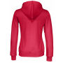 Cottover Gots Full Zip Hood Lady red 3XL Cottover Gots Full Zip Hood Lady red 3XL