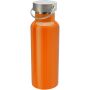 Thor 500 ml RCS gecertificeerde waterfles van gerecycled roestvrijstaal - Oranje Thor 500 ml RCS gecertificeerde waterfles van gerecycled roestvrijstaal - Oranje