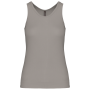 Angelina - Dames Racerback Light Grey S