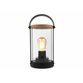Edison Bamboe Lamp - Zwart