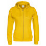 Cottover Gots Full Zip Hood Lady yellow XS Cottover Gots Full Zip Hood Lady yellow XS