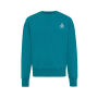 IQONIQ Kruger gerecycled katoen relaxed sweater, verdigris (L)