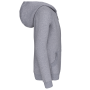 Kinder sweatvest met capuchon Oxford Grey 6/8 jaar