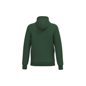 Gerecycled sweater met rits en capuchon uniseks Forest Green XS