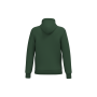 Gerecycled sweater met rits en capuchon uniseks Forest Green XS