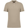 Ecologische herenpolo in piquétricot Wet Sand S