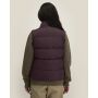 Puffer Gilet 2.0 - De unisex puffer bodywarmer - Red Brown (XS)