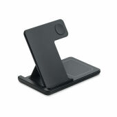 DOCK3 - Inklapbare 3-in-1 lader 15W - Zwart