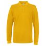 Cottover Gots Pique Long Sleeve Man yellow S