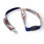 Polyester keycord met gesublimeerde satijnen overlay