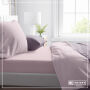 Fitted sheet Single beds - Mauve