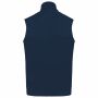 Ecologische uniseks bodywarmer van microfleece navy 5XL
