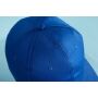 6 Panel Cap Organic Cotton red one size