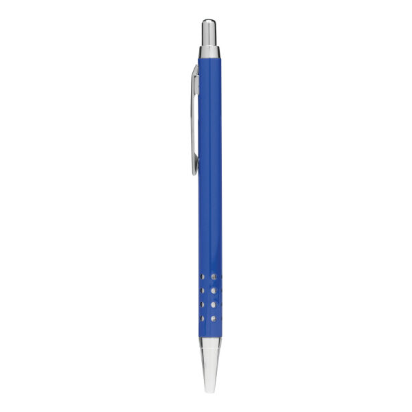 BUDAPEST - Messing balpen glanzend blauw BUDAPEST - Messing balpen glanzend blauw