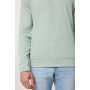 IQONIQ Zion gerecycled katoen sweater, iceberg green (L)