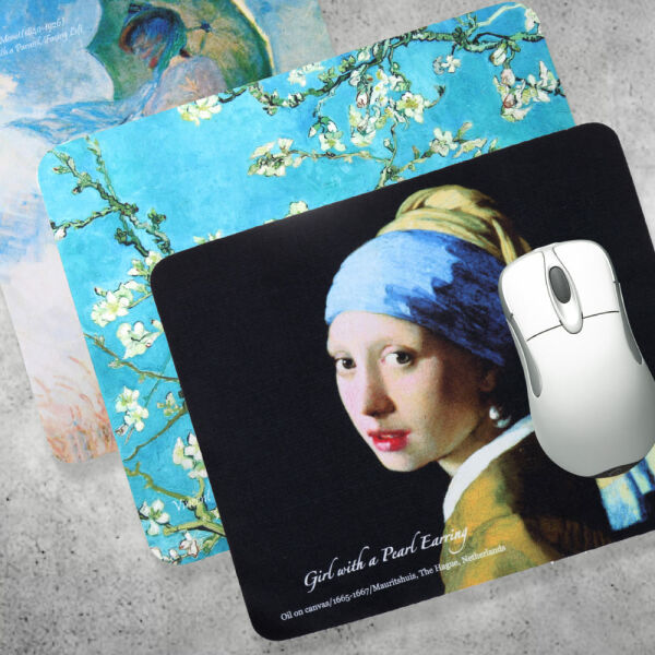 Multifunctionele microfiber muismat en schoonmaakdoekje