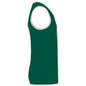 Basketbalshirt voor kinderen Dark Green / White 4/6 jaar