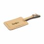 Recycled Leather Luggage Tag bagagelabel