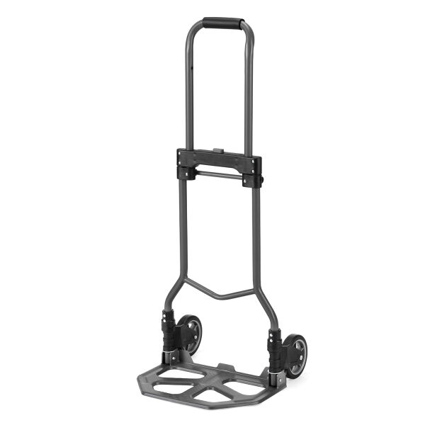 Packaway Professionele Steekwagen 75KG Opvouwbare Transportkar voor verhuizen en dozen Zwart