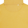 Iqoniq Jasper gerecycled katoen hoodie, ochre yellow (XL)
