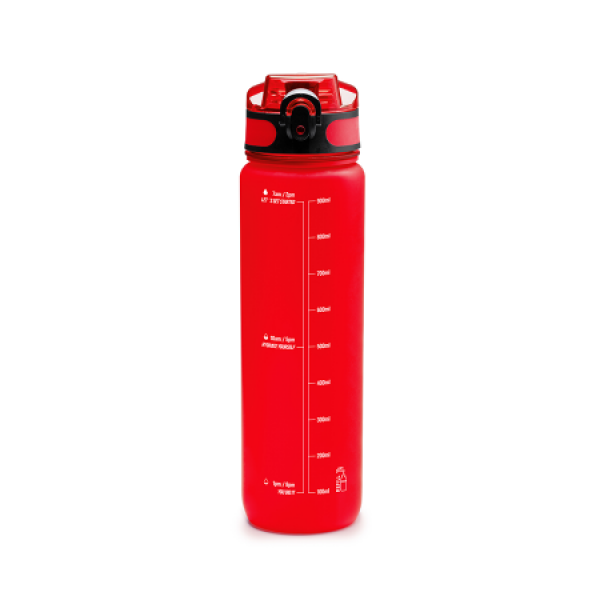 LEIMER Drinkfles tritan, 1 liter - rood LEIMER Drinkfles tritan, 1 liter - rood