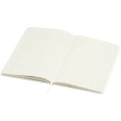Bass A5 gerecycled notitieboek met gelinieerde pagina's - Wit