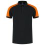 Poloshirt Bicolor Redefined 206106 Black-Orange XXL
