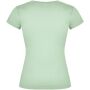 Victoria damesshirt met V-hals en korte mouwen - Mist Green - 3XL